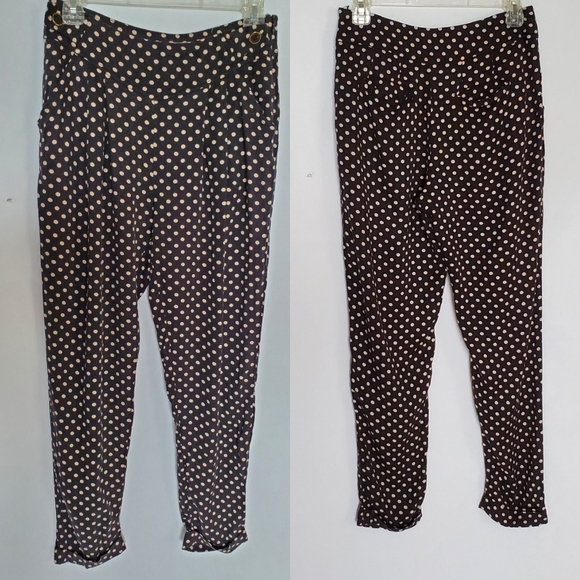 FOREVER 21 Polka dot Tampered Pant - Picture 2 of 6